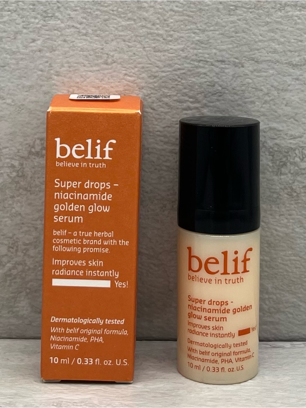 🎉 $5 Belif Super Drops Niacinamide and Vitamin C Golden Glow Serum